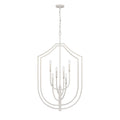 Continuance 26 Inch Wide 6 Light Pendant In White Coral