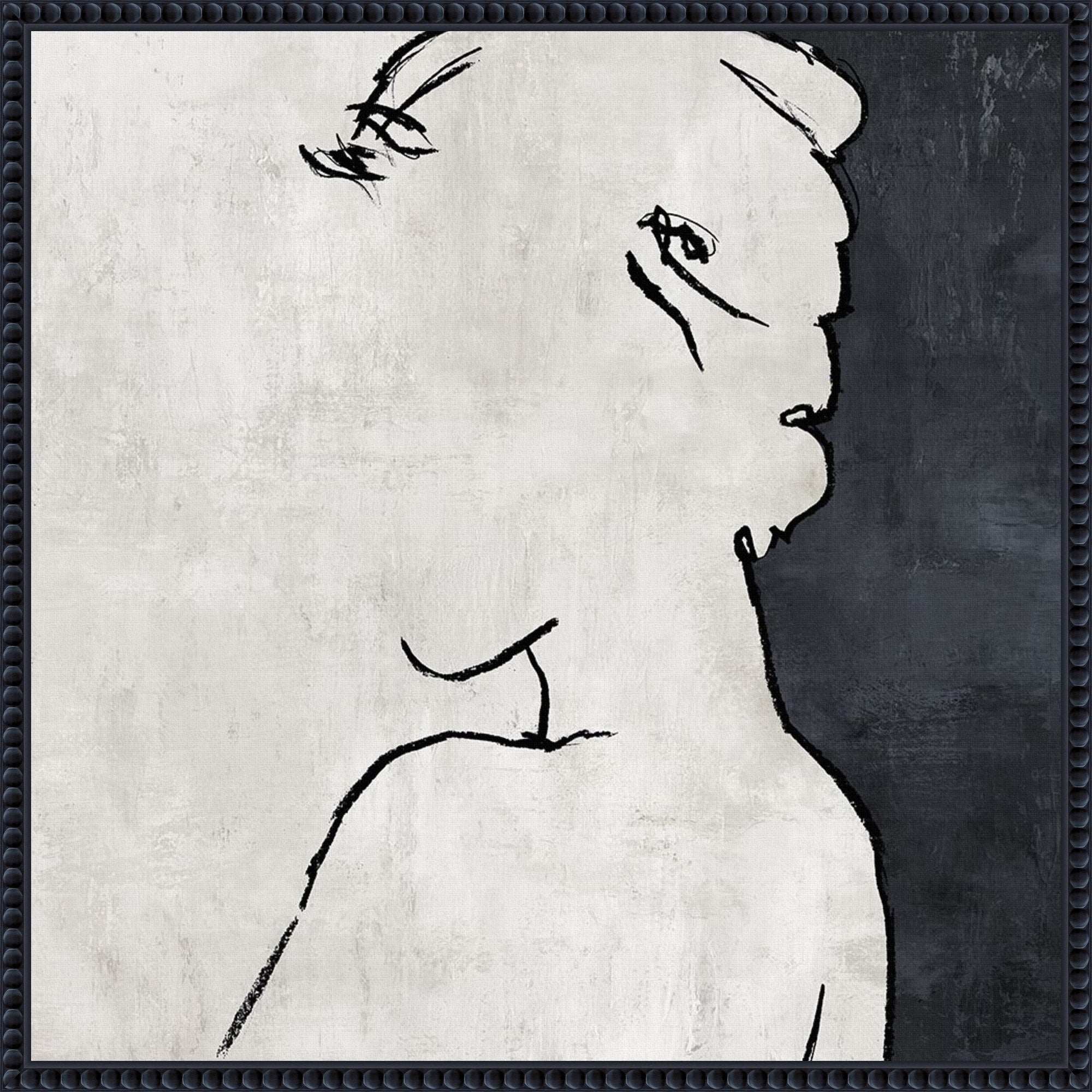 Contrast Of Light And Shadow Ii By Eli Jones Framed Canvas Wall Art Print