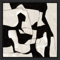 Contrasting Shapes Motion Ii By Hannah Dawson Framed Canvas Wall Art Print