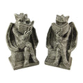 Cool Bookworm Gargoyle Book Ends Bookends Reading 8.5 X 5.25 X 5 Inches