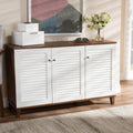Coolidge Modern And Contemporary 8 Shelf Shoe Cabinet