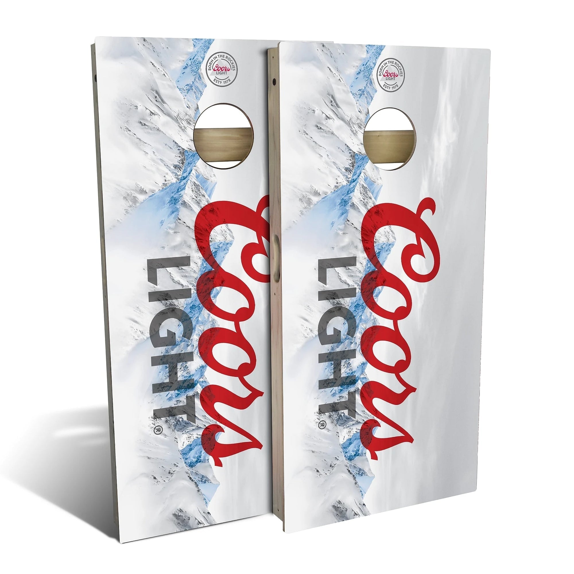 Coors Light Cornhole Set Choose Your Size Accessories