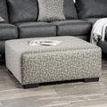 Copper Grove Marneuli Grey Ottoman