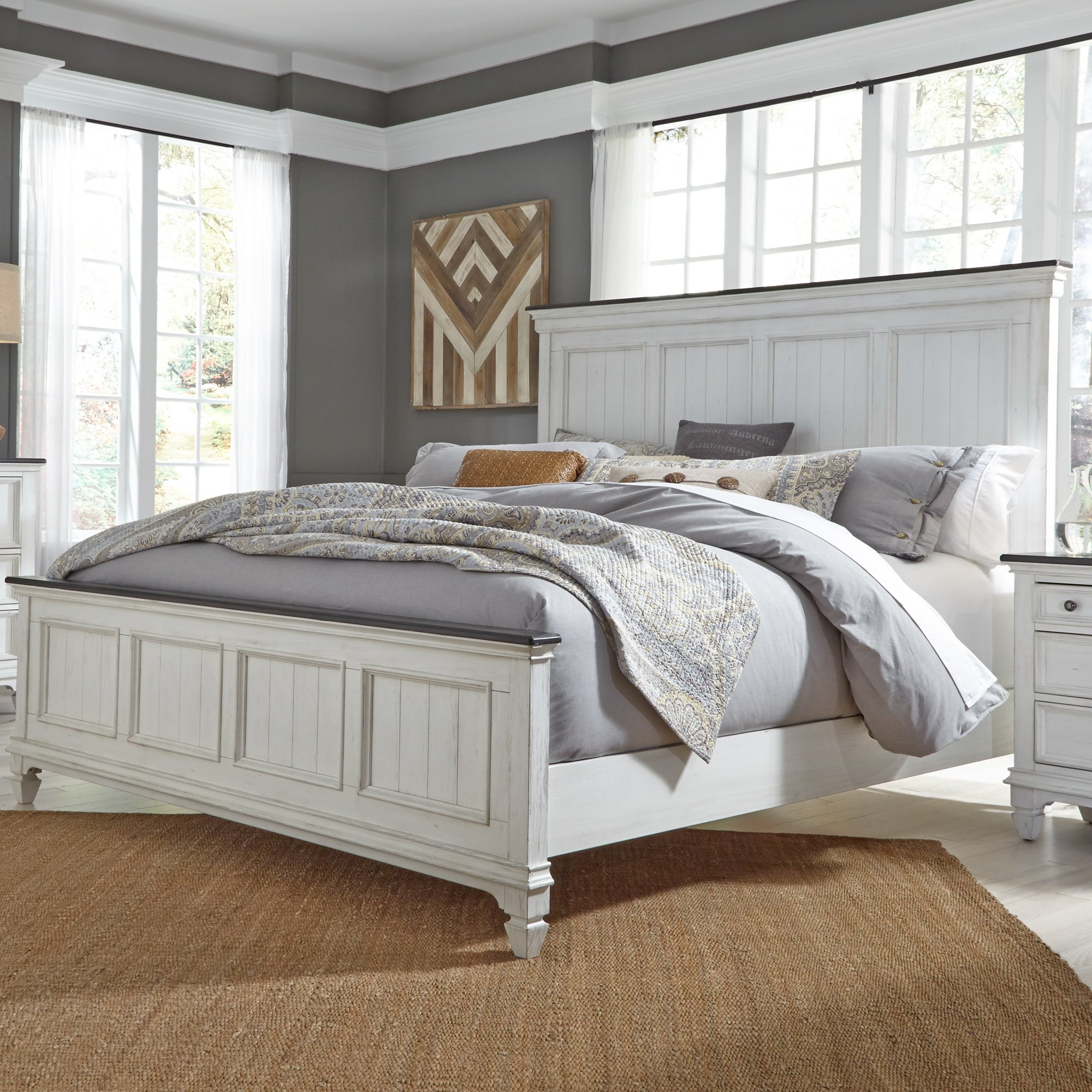 Copper Grove Fonuaika Cali King Panel Bed