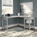 Broadview 60W L Shaped Computer Desk With Storage By Bush Furniture