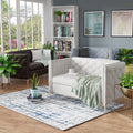 Gale Tufted Nailhead Trim Loveseat By Foa