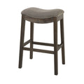 Nada Home Brands Sadie 30 Bar Height Stool With Erin Cobble Fabric