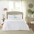 Copper Grove Burwell White Coverlet Set