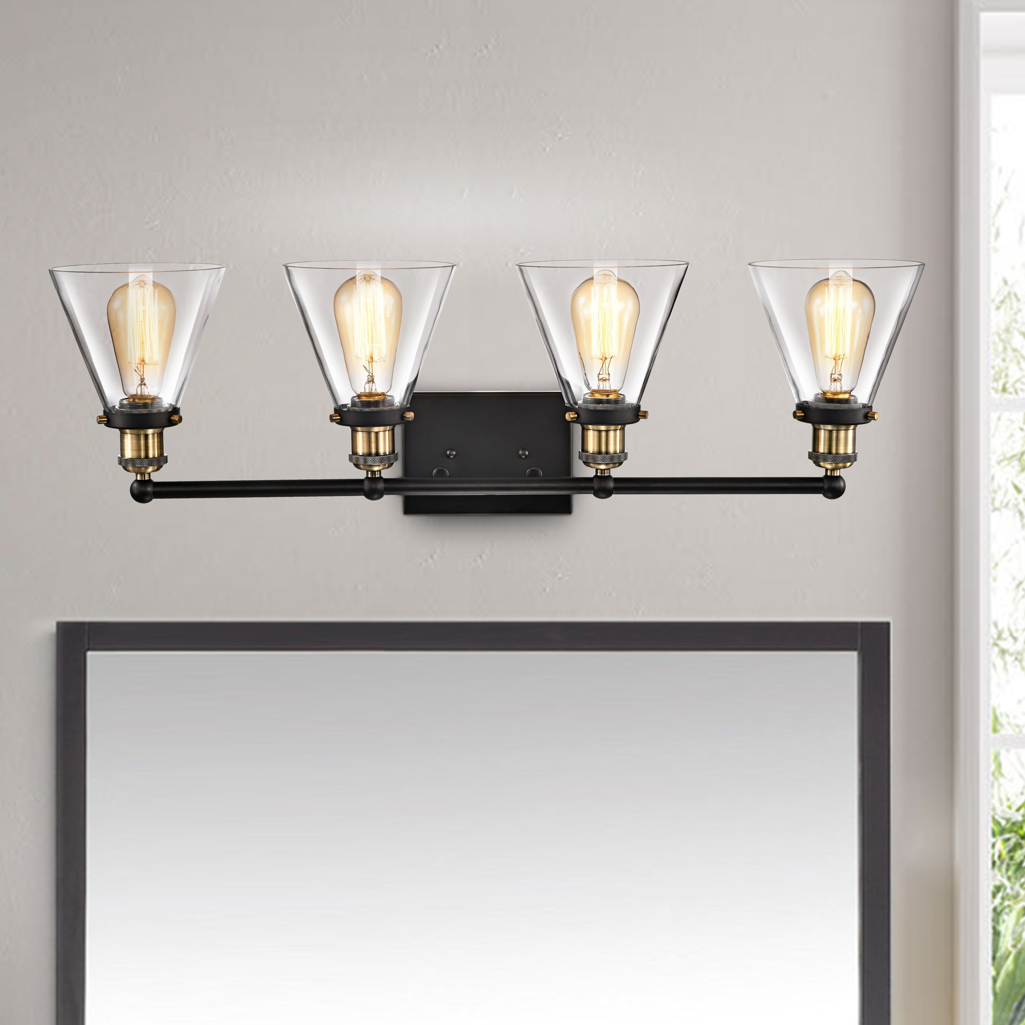 Copper Grove Canolich 4 Light Oil Rubbed Bronze Bath Vanity Fixture