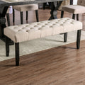 Copper Grove Chalwa Rustic Tufted Dining Bench