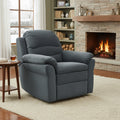 Copper Grove Shademill Dark Grey Fabric Electric Power Recliner