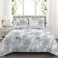 Copper Grove Dehiwala Floral Cotton 3 Piece Quilt Set