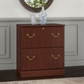Bush Furniture Saratoga Lateral File Cabinet In Harvest Cherry
