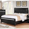 Ayeda Ii Transitional Button Tufted Bed By Foa