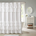 Copper Grove Elora Ruffled Shower Curtain