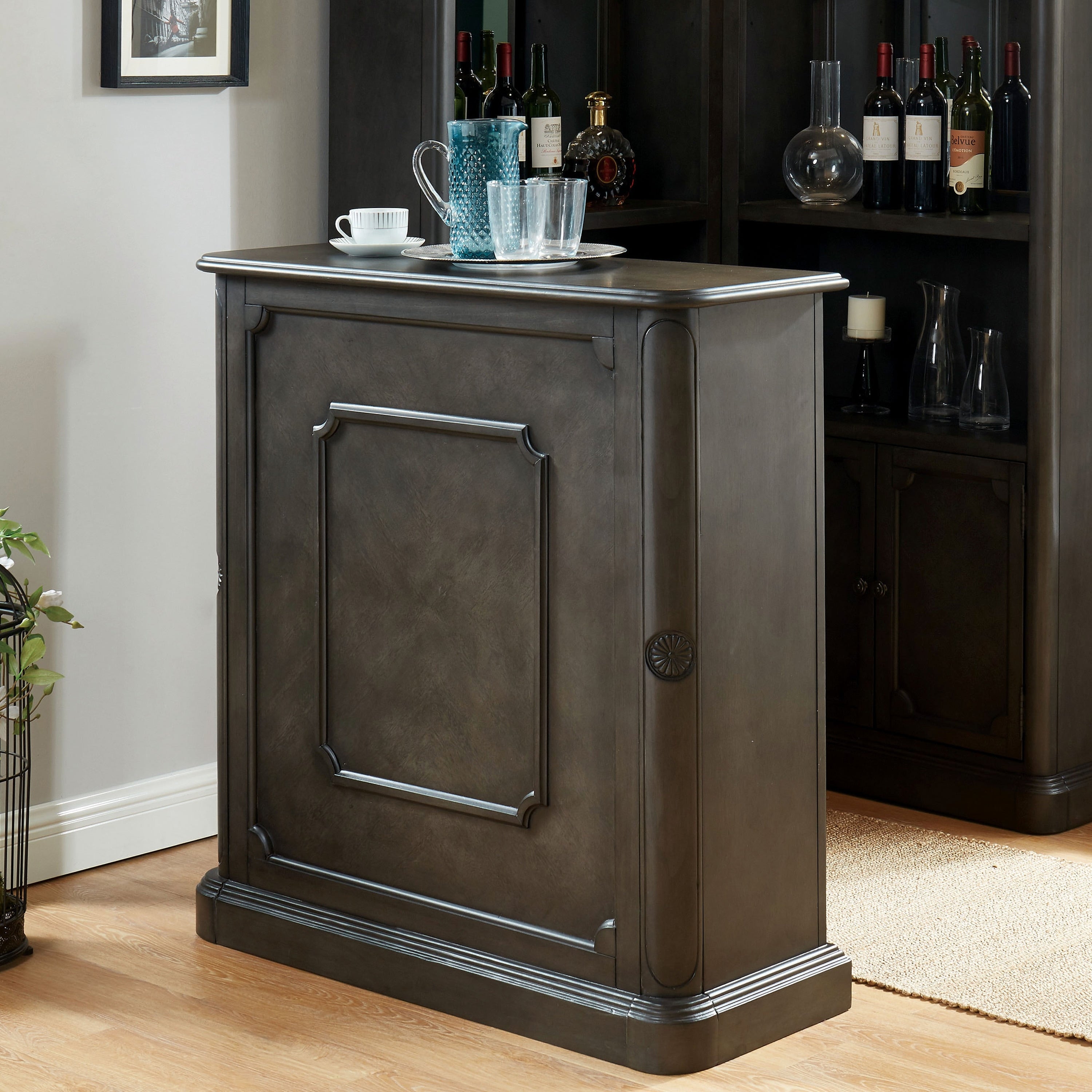 Copper Grove Groenlo Transitional Grey Standing Bar