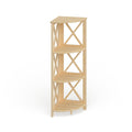 Copper Grove Jaborosa 4 Shelf Corner Folding Back
