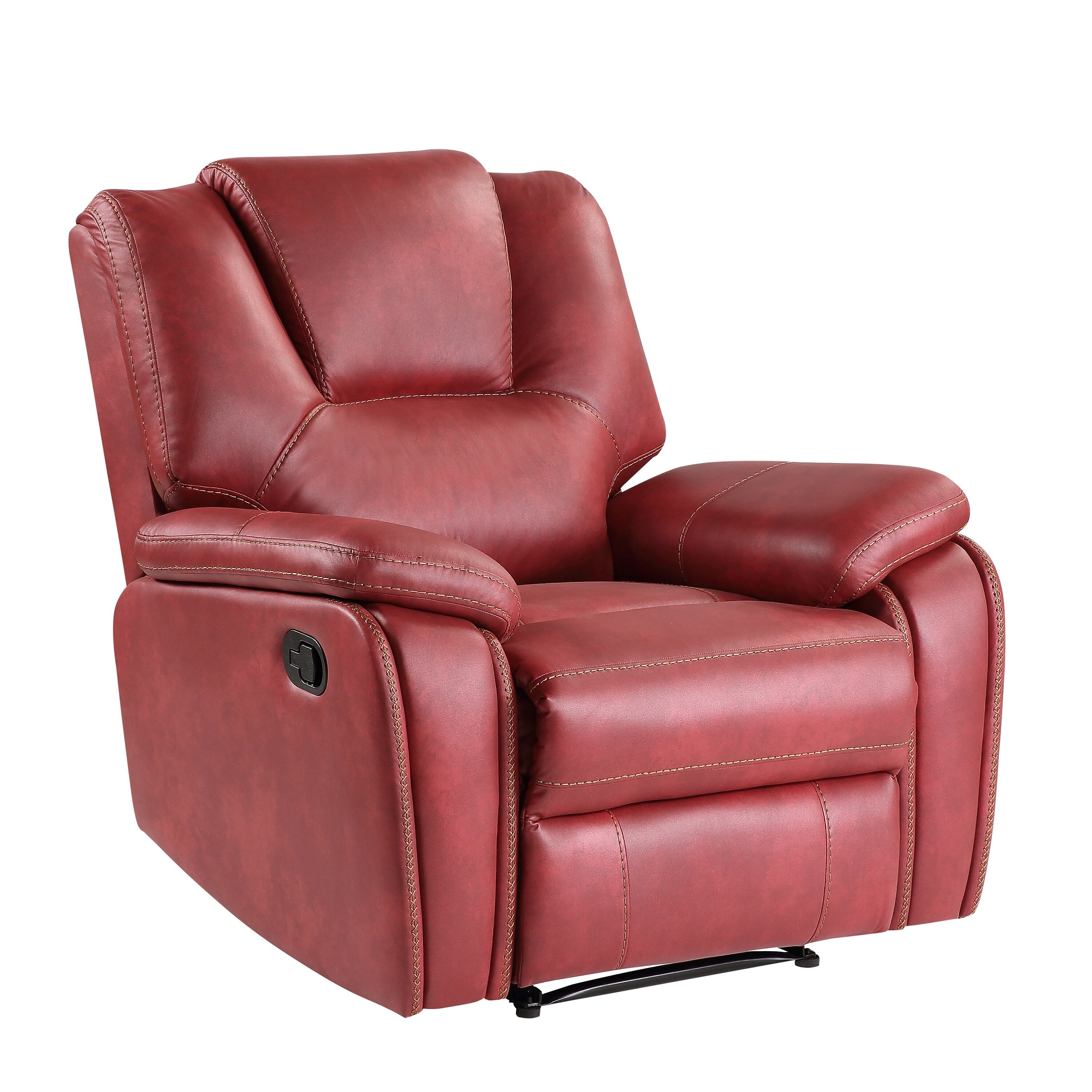 Copper Grove Kameryn Faux Leather Manual Recliner