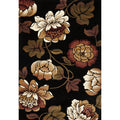 Copper Grove Korneuberg Black Floral Area Rug