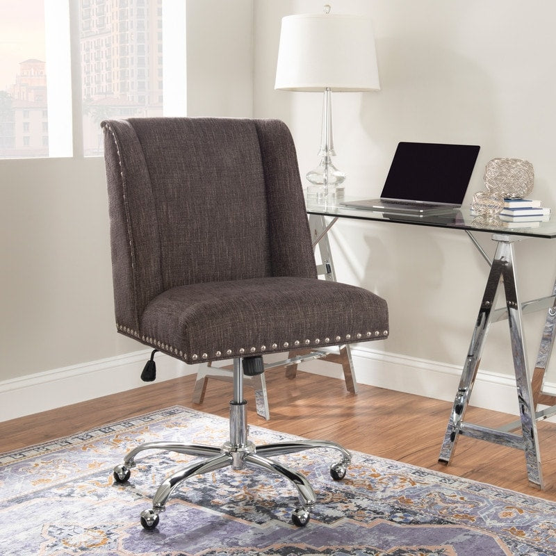 Copper Grove Lipcani Grey Fabric Upholstered Office Chair