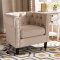 Copper Grove Lyman Traditional Tufted Chesterfield Armchair