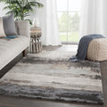 Copper Grove Marown Handmade Black Grey Area Rug