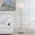 Copper Grove Metal And Marble Floor Lamp