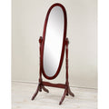 Copper Grove Monks Hood Traditional Queen Wooden Floor Cheval Mirror