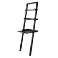 Copper Grove Mukalla Black Leaning 2 Shelf Desk