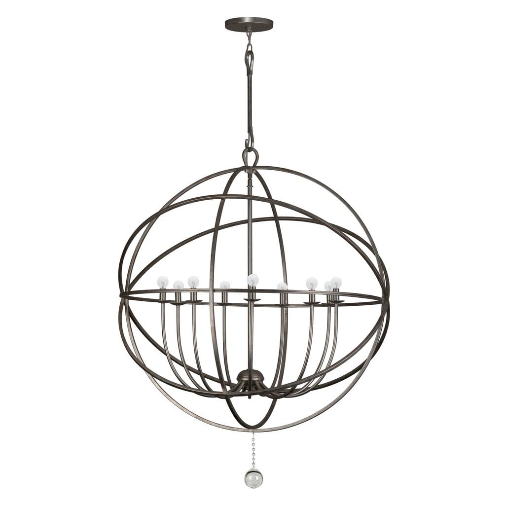 Copper Grove Poltava 9 Light English Bronze Chandelier