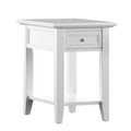 Copper Grove Poppy 1 Drawer Side Table With Charging Station