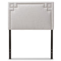 Taylor Olive Dovetail Modern And Contemporary Twin Size Fabric Upholstered Headboard