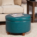 Copper Grove Redfern Large Leatherette Storage Ottoman