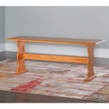 Copper Grove Uncompahgre Light Brown Dining Bench