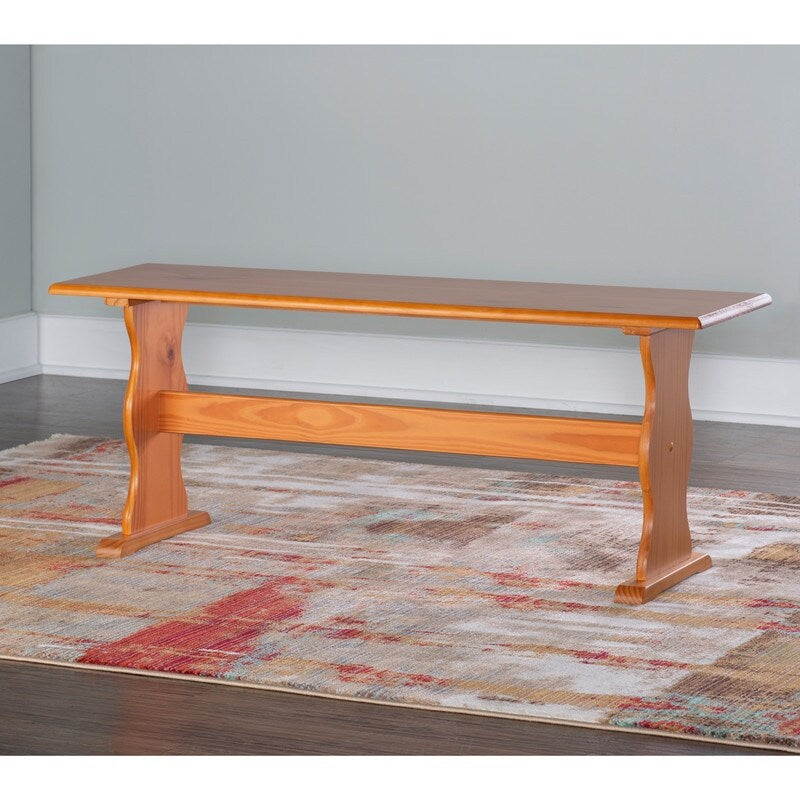 Copper Grove Uncompahgre Light Brown Dining Bench