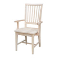 Copper Grove Ruellia Ready To Finish Parawood Side Chair With Arms N A