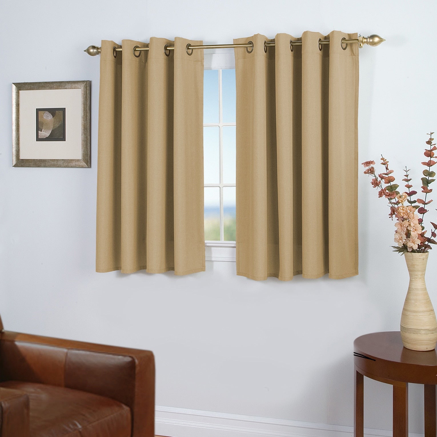 Copper Grove Rushtons Short Length Curtain Panel
