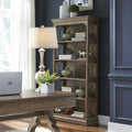 Simply Elegant Heathered Taupe Bookcase