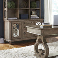 Simply Elegant Heathered Taupe Credenza