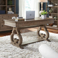 Simply Elegant Heathered Taupe Writing Desk