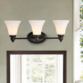 Copper Grove Sispony 3 Light Oil Rubbed Bronze Bath Vanity Fixture
