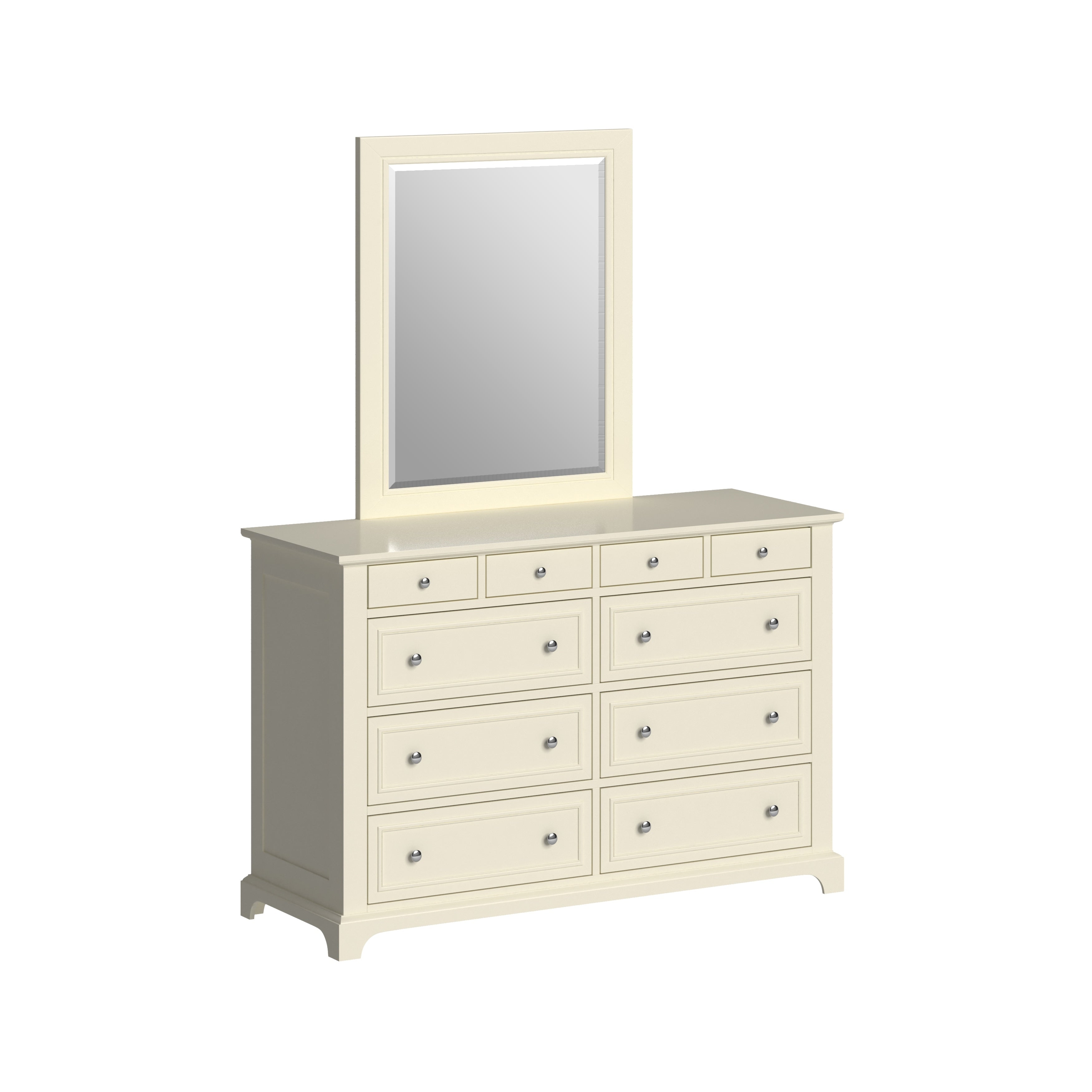 Copper Grove Stanislaus White Dresser And Optional Mirror