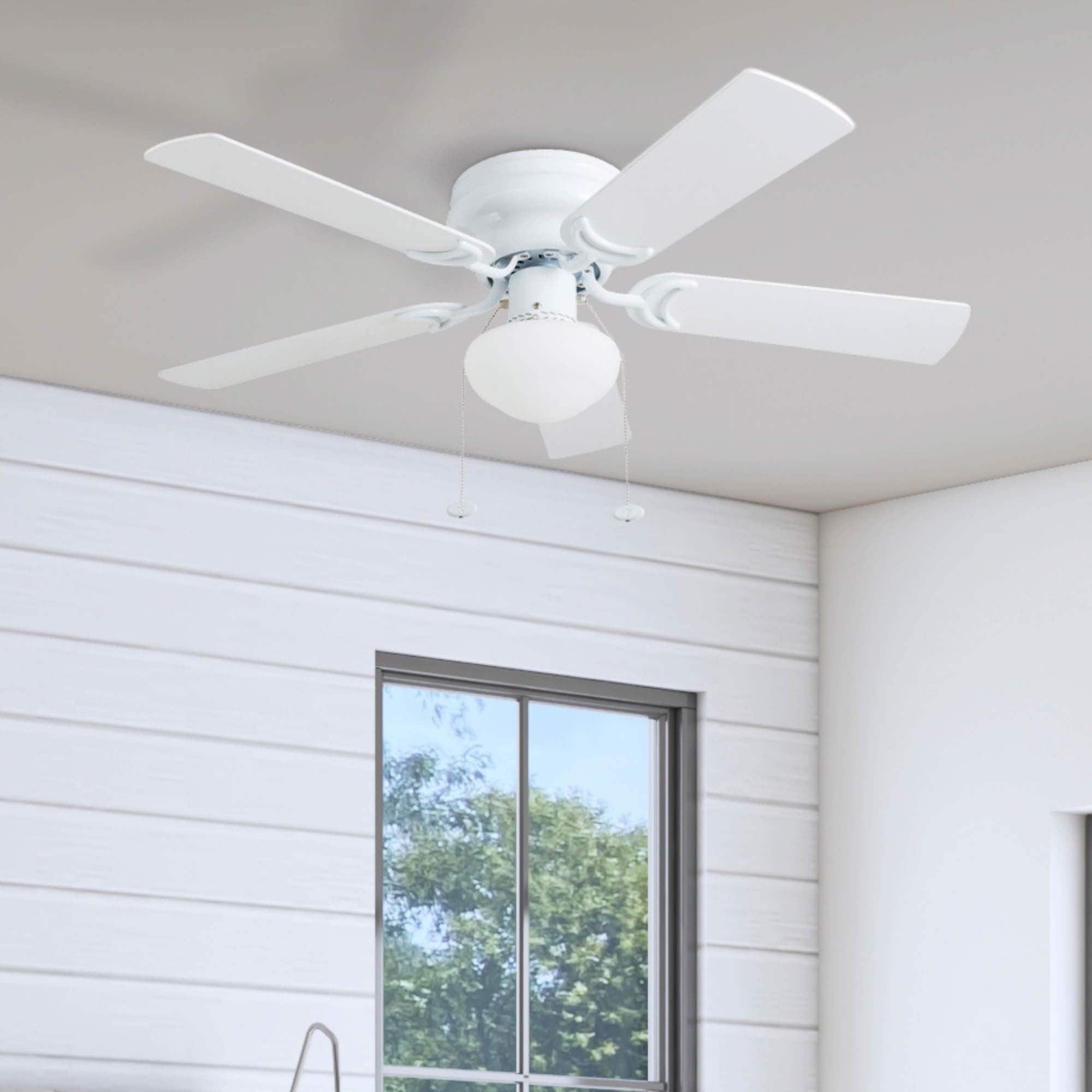 Copper Grove Sulby 42 Inch White Led Ceiling Fan