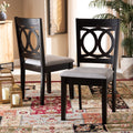 Copper Grove Taizz Modern Upholstered 2 Piece Dining Chair Set