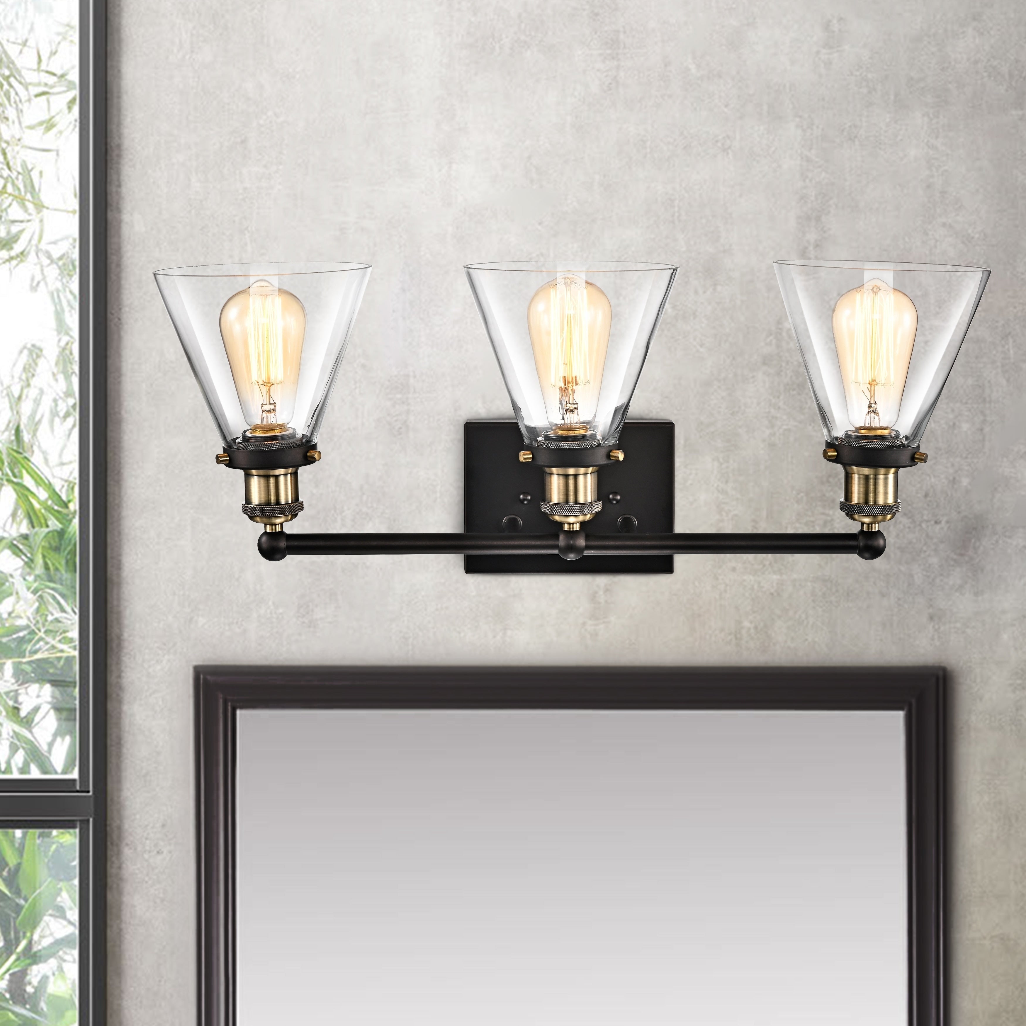Copper Grove Xixerella 3 Light Oil Rubbed Bronze Bath Vanity Fixture