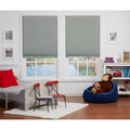 Copper Grove Yerevan Grey White 72 Inch Long Cordless Blackout Cellular Shade