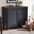 Copper Grove Zdolbuniv Dark Grey 4 Shelf Shoe Storage Cabinet