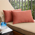 Havenside Home Coral Knife Edge Lumbar Pillows Set Of 2