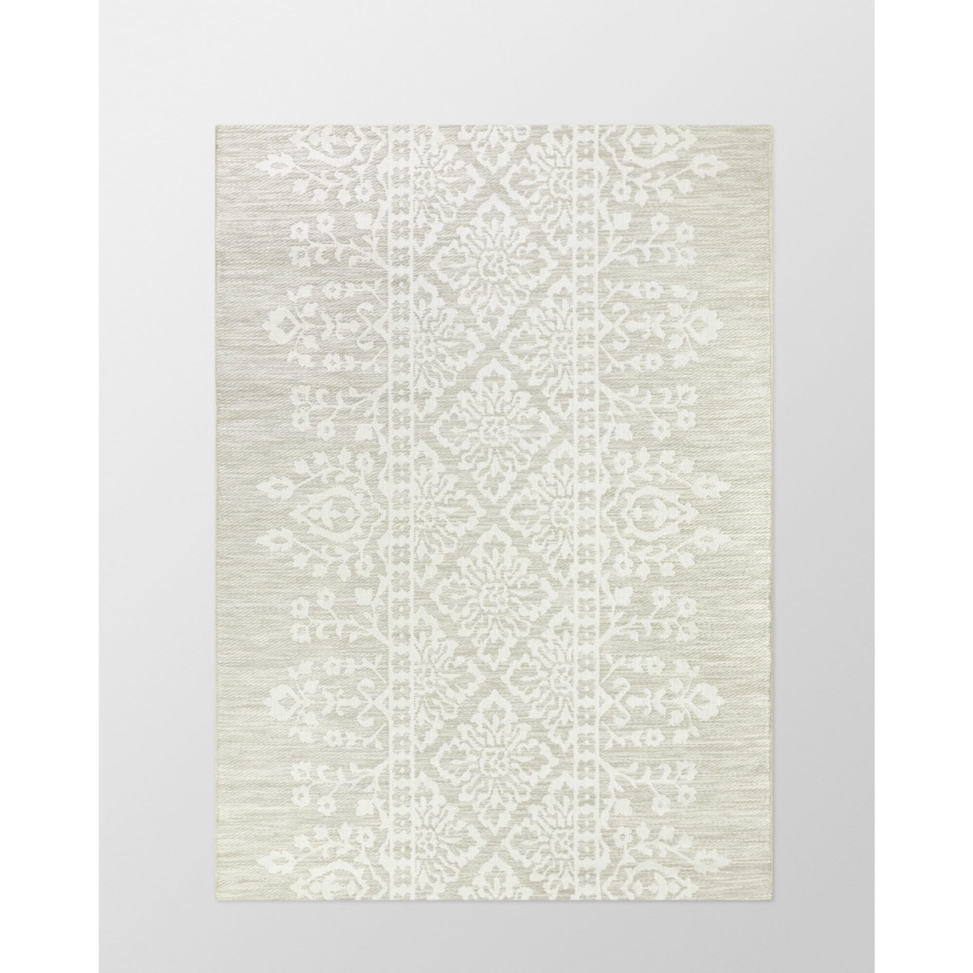 Corday Floral Medallion Indoor Outdoor Area Rug