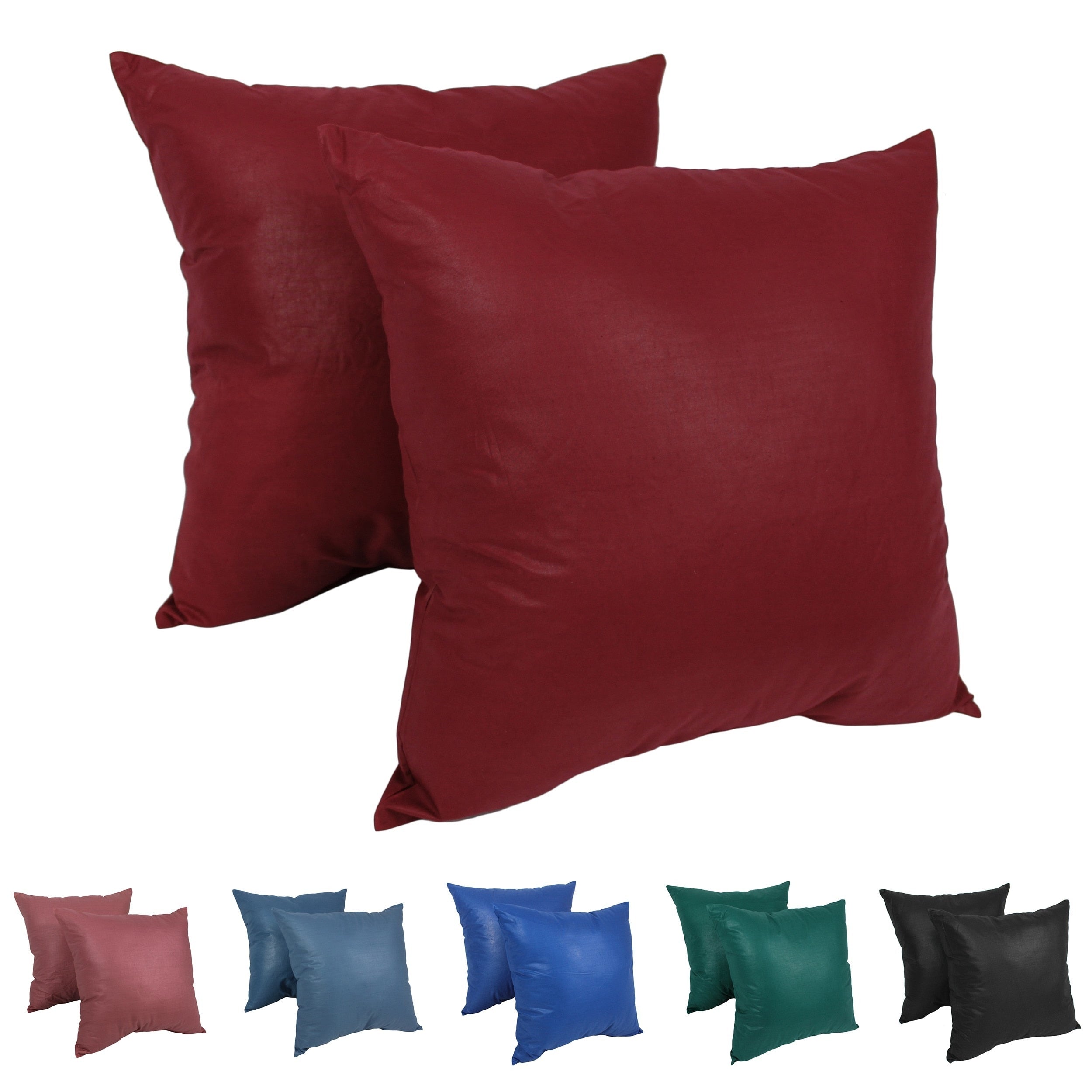 Blazing Needles Chintz 27 Inch Floor Pillow Set Of 2